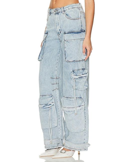 Steve Madden Blue Duo Cargo Pant