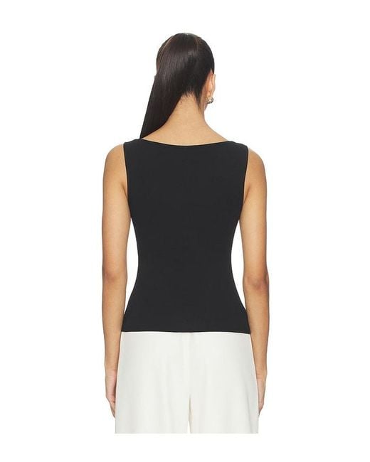 ALL THE WAYS Black Nadine Top