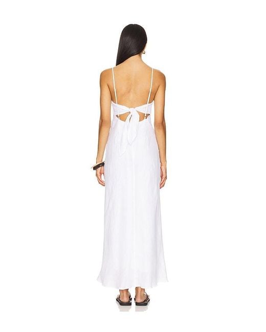 LSPACE White Moonrise Maxi Dress