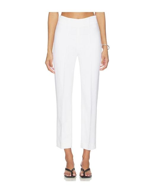 Rohe White Cigarette Leg Trousers