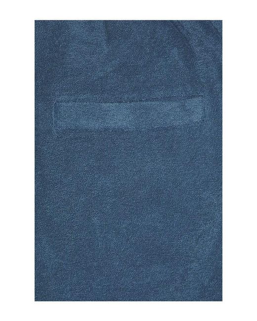 Oas Blue Coronet Terry Shorts for men