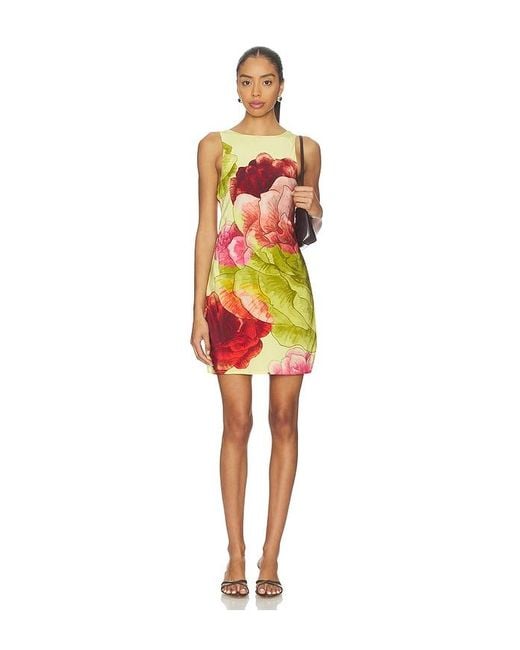 Muma World Yellow Taif Electra Mini Dress