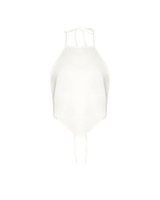 SRG White Halsey Top