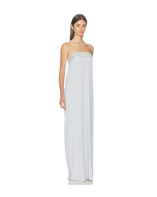 Nbd White Astha Maxi Dress
