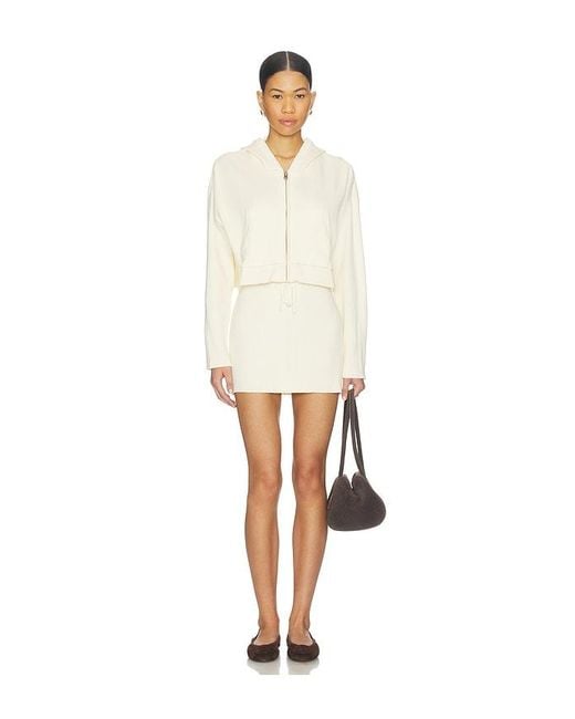LSPACE White Jet Set Skirt