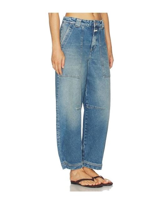 Closed Blue Rhannon Barrel Jeans