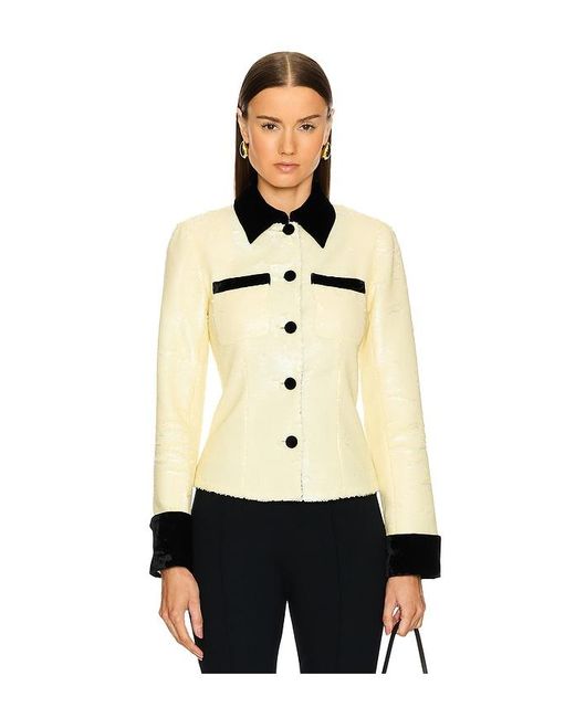 L'academie Natural 'Academie By Marianna Miya Sequin Jacket