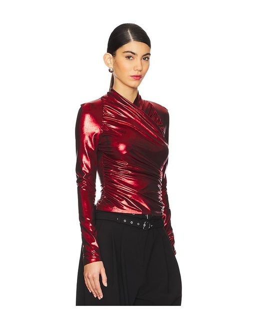 Camila Coelho Red Oberteil Kat