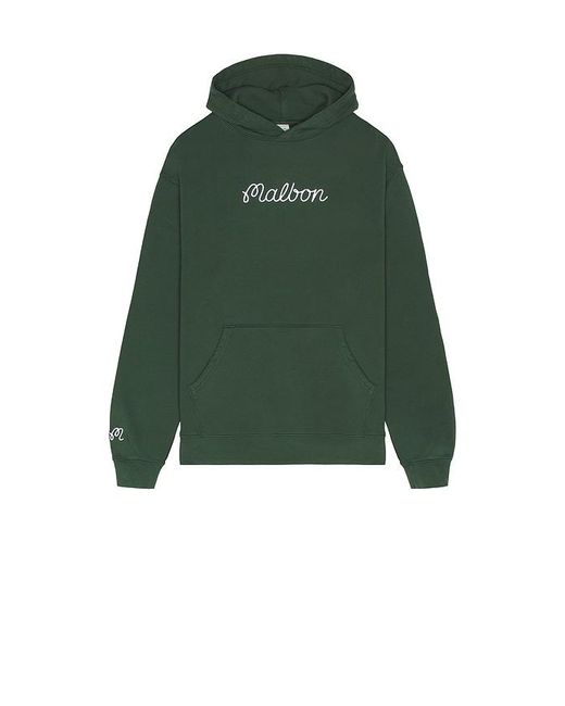 Malbon Green Fesque Hoodie for men