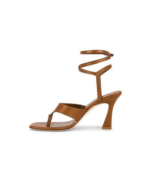 Stuart Weitzman Multicolor Vinnie Wrap Thong Sandal 85