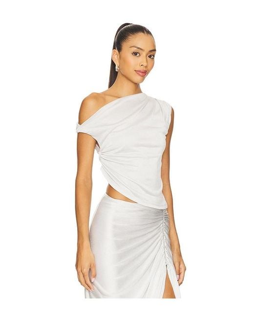 Lamarque White Evonne Top