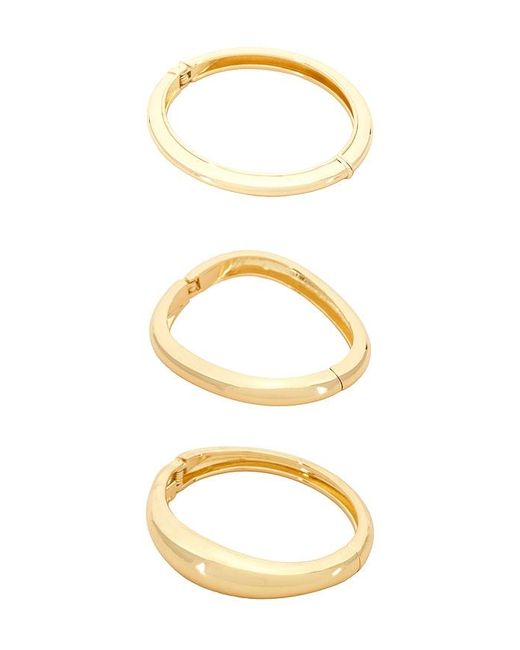 petit moments Metallic Prato, Circle & Siena Set Of 3 Cuff