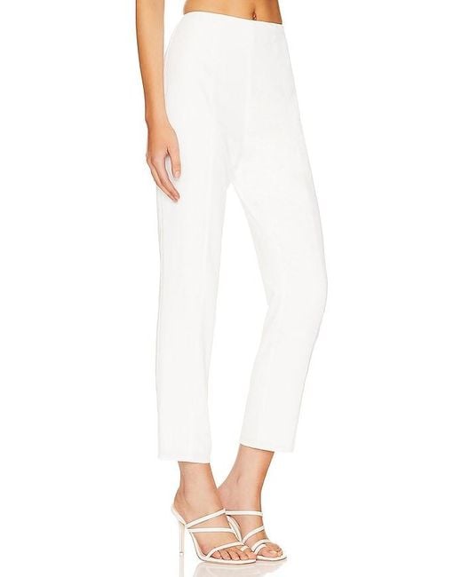 Lovers + Friends White Liam Pant