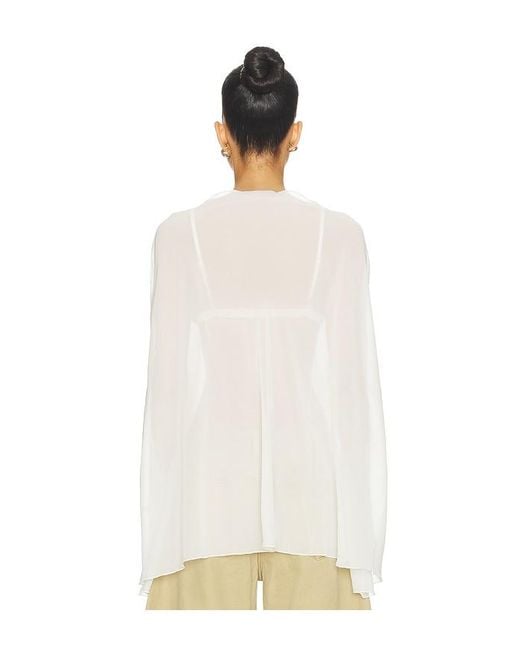 Lioness White Aura Poncho