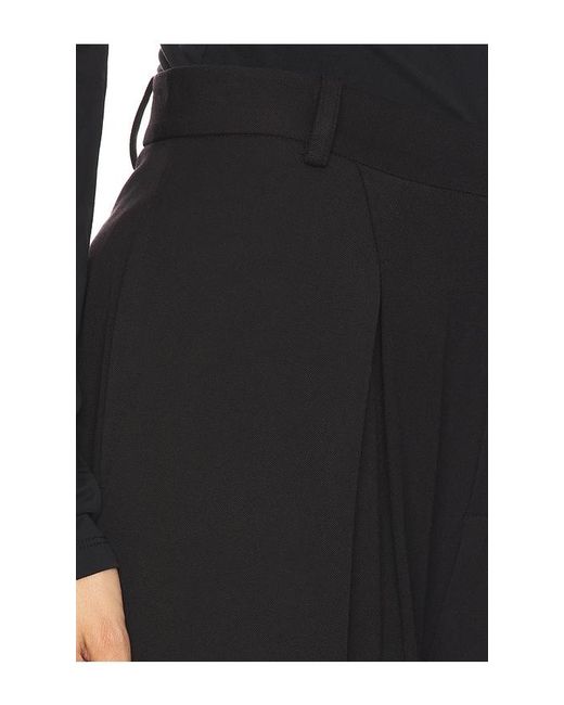 RUE SOPHIE Black Drape Pant