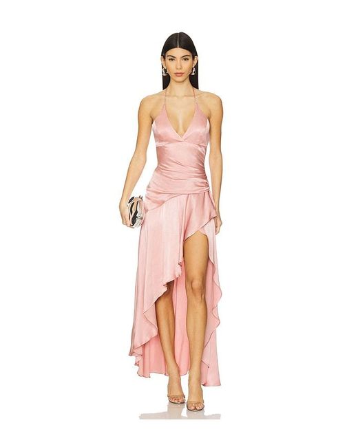 Bardot White X Revolve Sorella Halter Dress