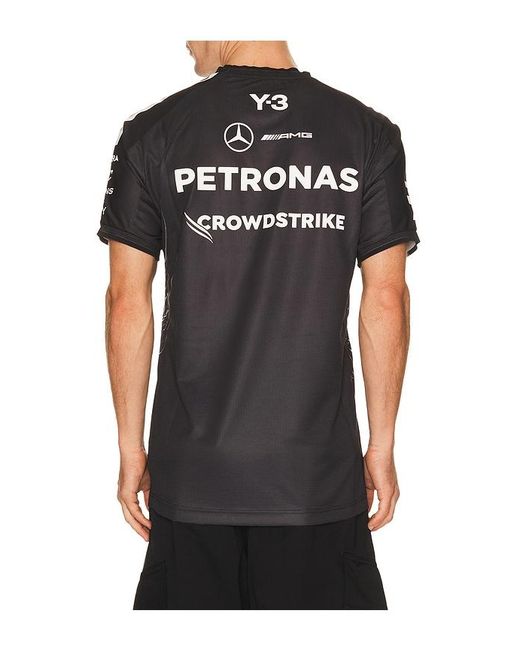 Y-3 Black X F1 Drvr Jersey for men
