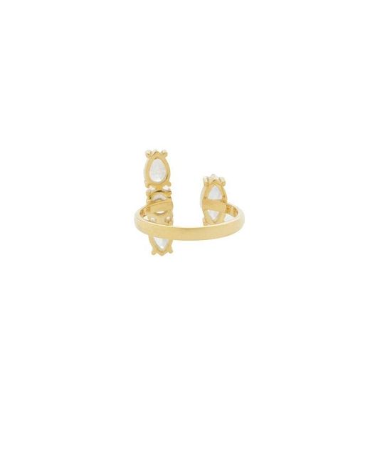 Mazin Jewels White Seraphine Ring