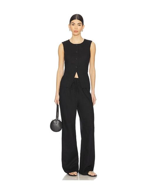 Steve Madden Black Wesley Top
