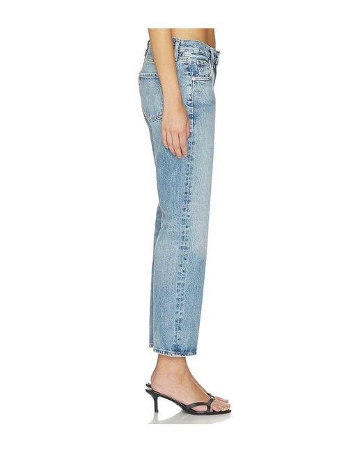Citizens of Humanity Blue Faye Vintage Straight Jeans