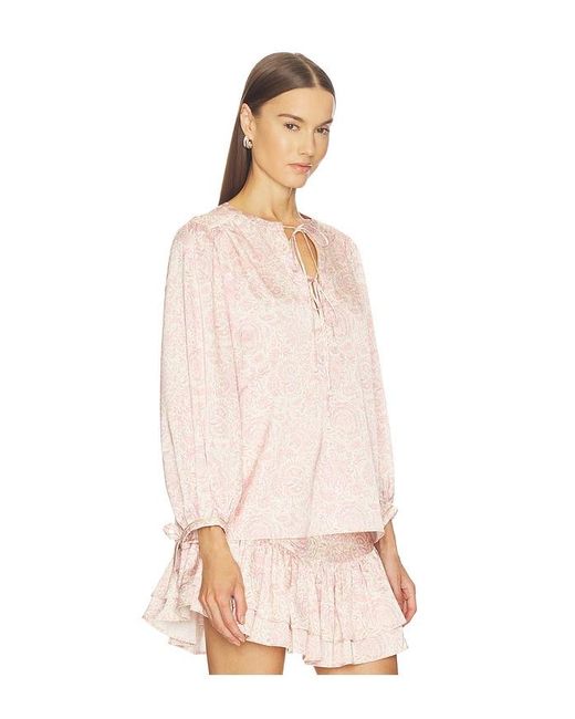 Rosewater House Natural Bita Blouse