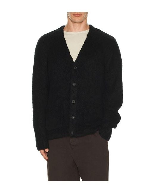 AllSaints Black Tobie Cardigan for men