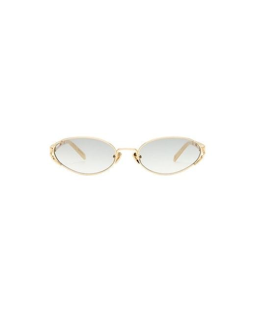 Luv Lou Metallic The Paloma Sunglasses