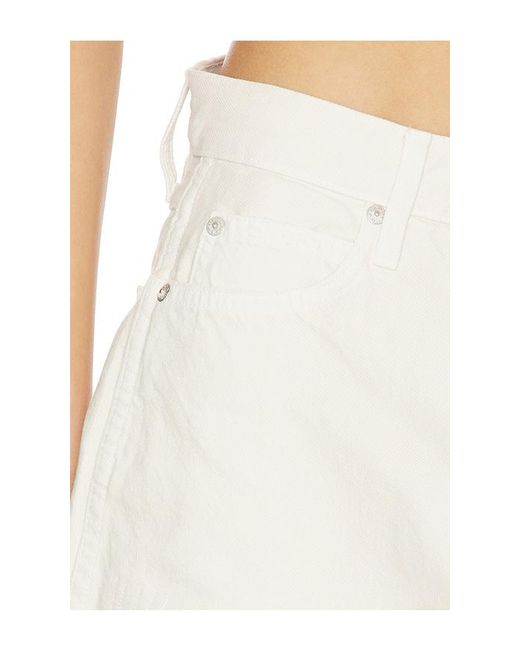 Amo Denim White Billie Short