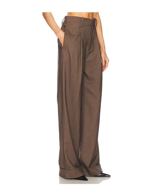 Helsa Brown The Paperbag Trouser