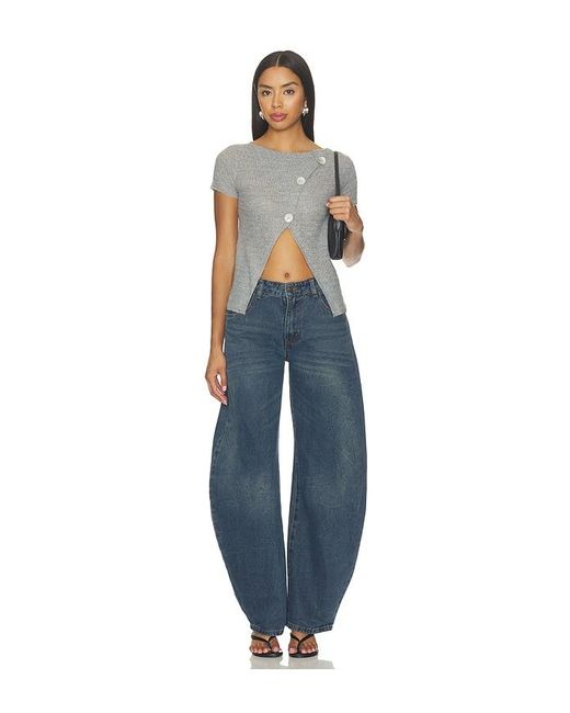 Lioness Blue Horseshoe Jeans