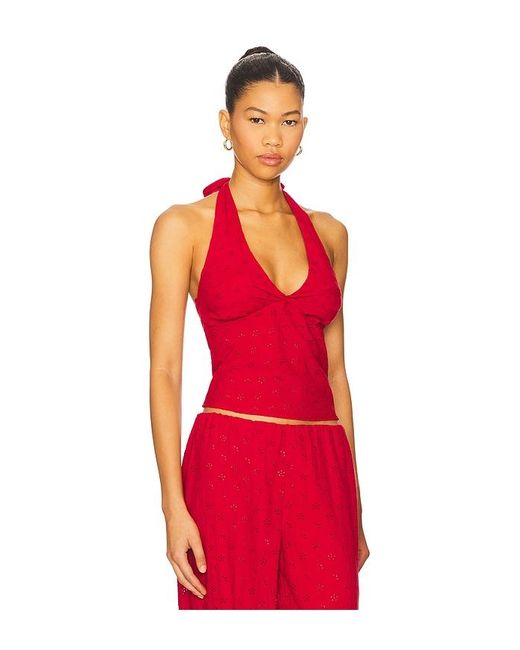 Frankie's Bikinis Cora トップ Red