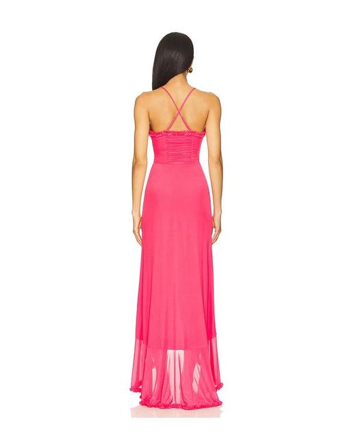 AFRM Pink Kleid Cassian