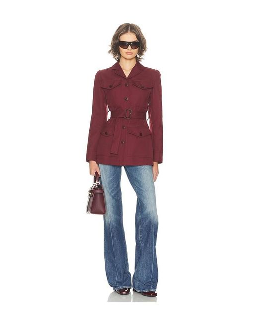 Helsa Purple The Leisure Suit Jacket