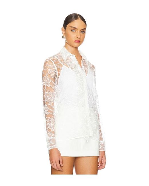 Alexis White Luzia Blouse