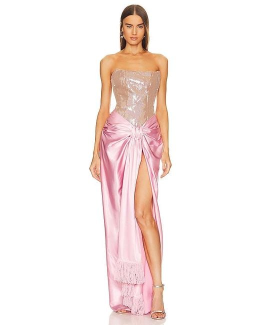 Bronx and Banco Pink Gina Gown