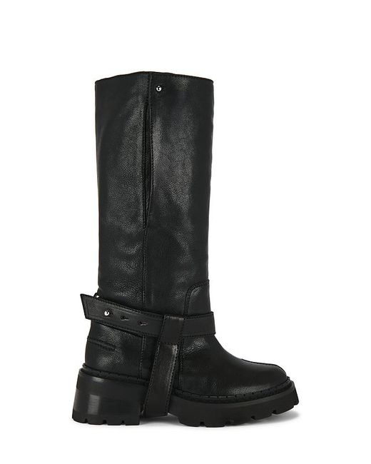 By Far Black Yaka Boot