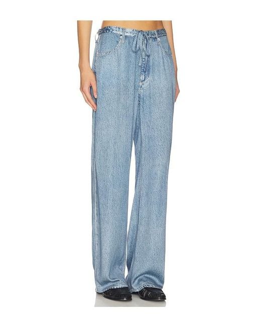 Rag & Bone Blue Rb Miramar Slink Lounge Pant