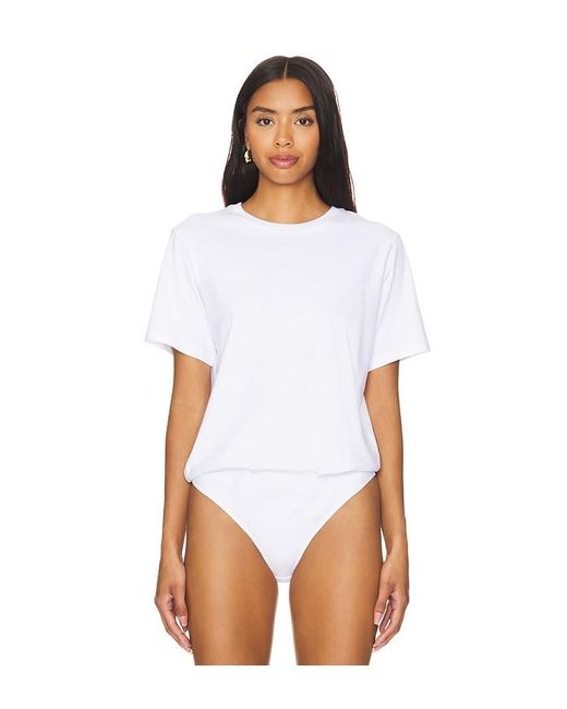 Clique White Walker Bodysuit