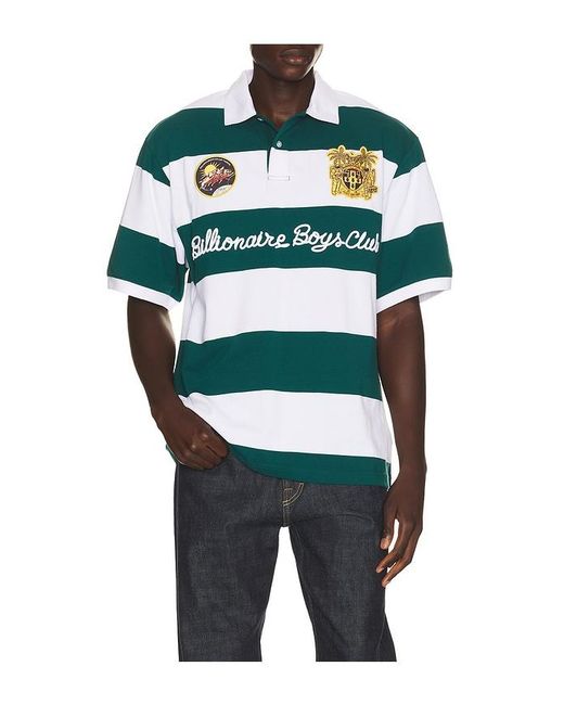 BBCICECREAM Green Ryder Polo for men