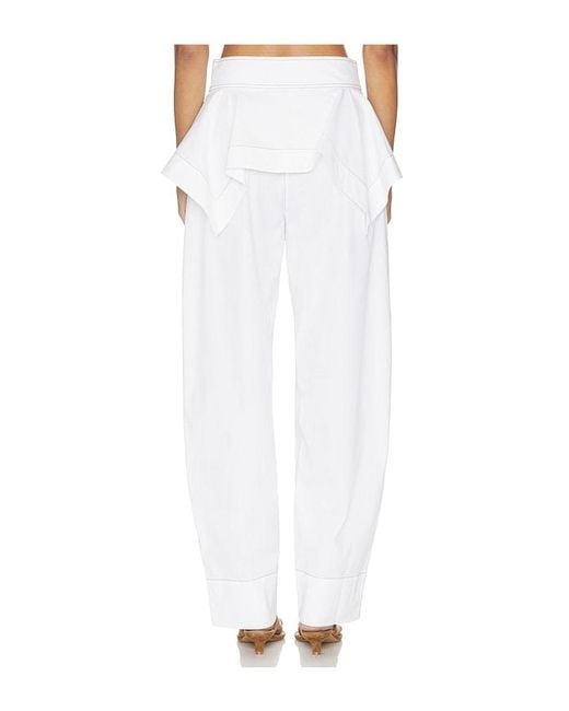 Amir Taghi White Marti Pant