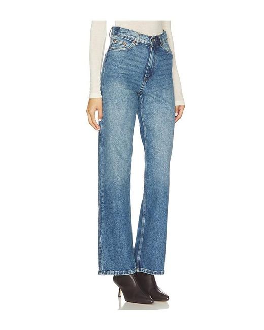 Dr. Denim Blue Echo Straight Jeans