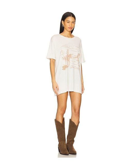 The Laundry Room White Gone Country Oversized Tee