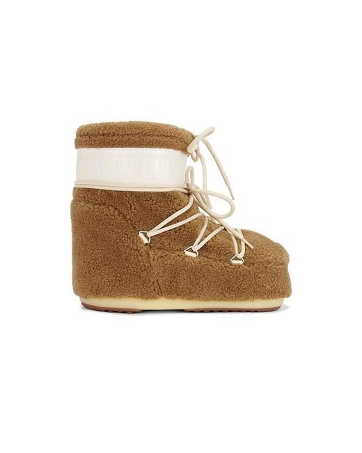 Moon Boot Natural Icon Low Fleece Boot