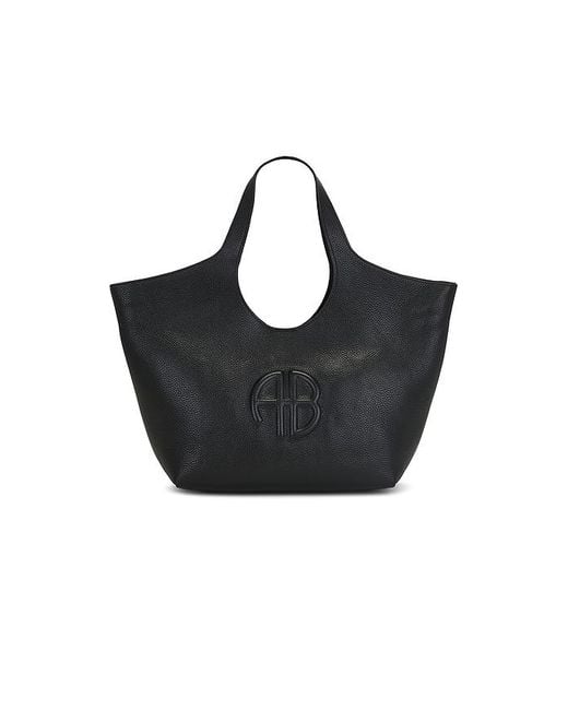 Anine Bing Black Medium Lili Tote