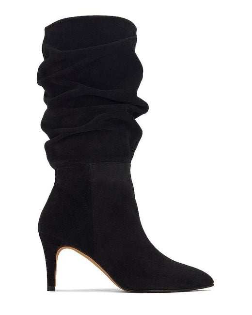 Toral Black Slouchy Boot