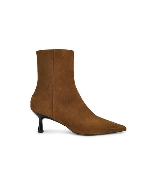 AllSaints Brown Vivian Suede Boot