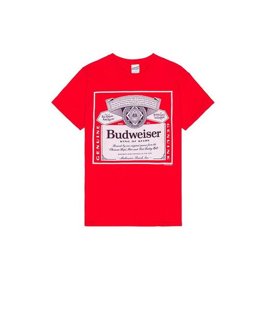 Junk Food Shirt in Red für Herren