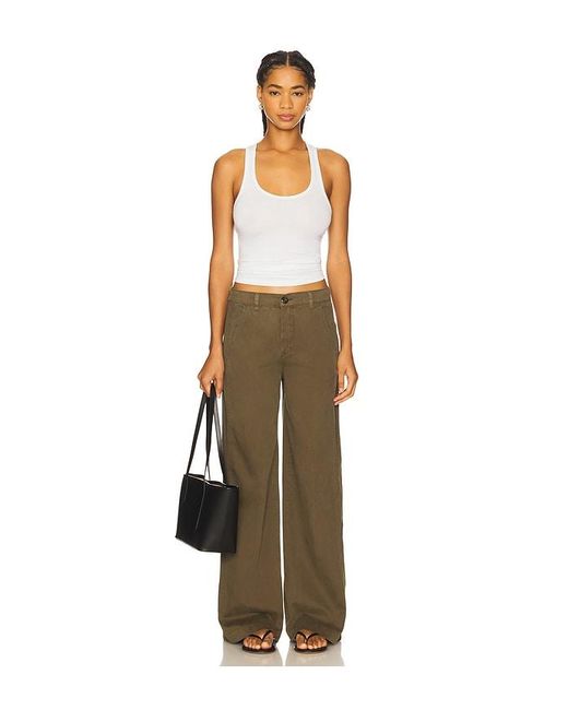 Pistola Green Jadyn Low Slung Palazzo