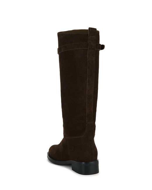 Black Suede Studio Black Boot Ashley
