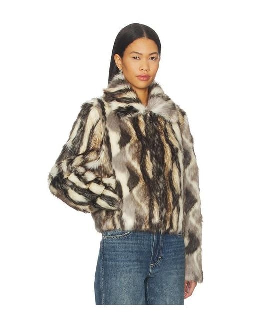 Adrienne Landau Blue Emory Jacket